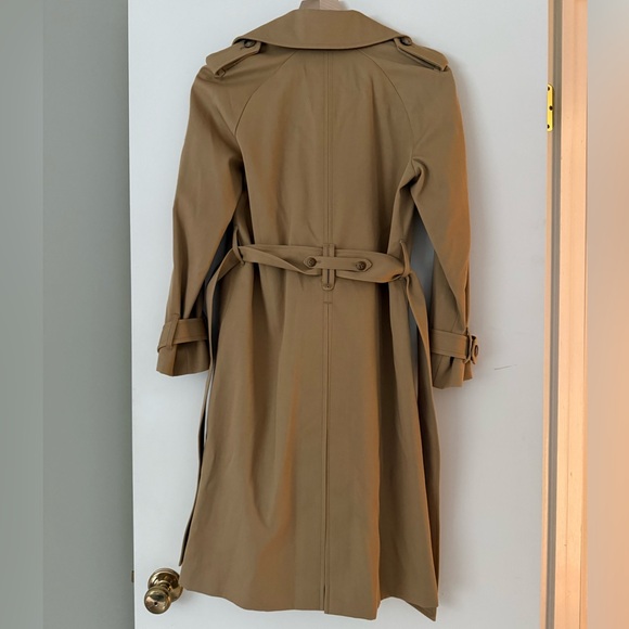 Sezane Scott Trench Coat Size 34/2 in Camel - Like New - Picture 7 of 13